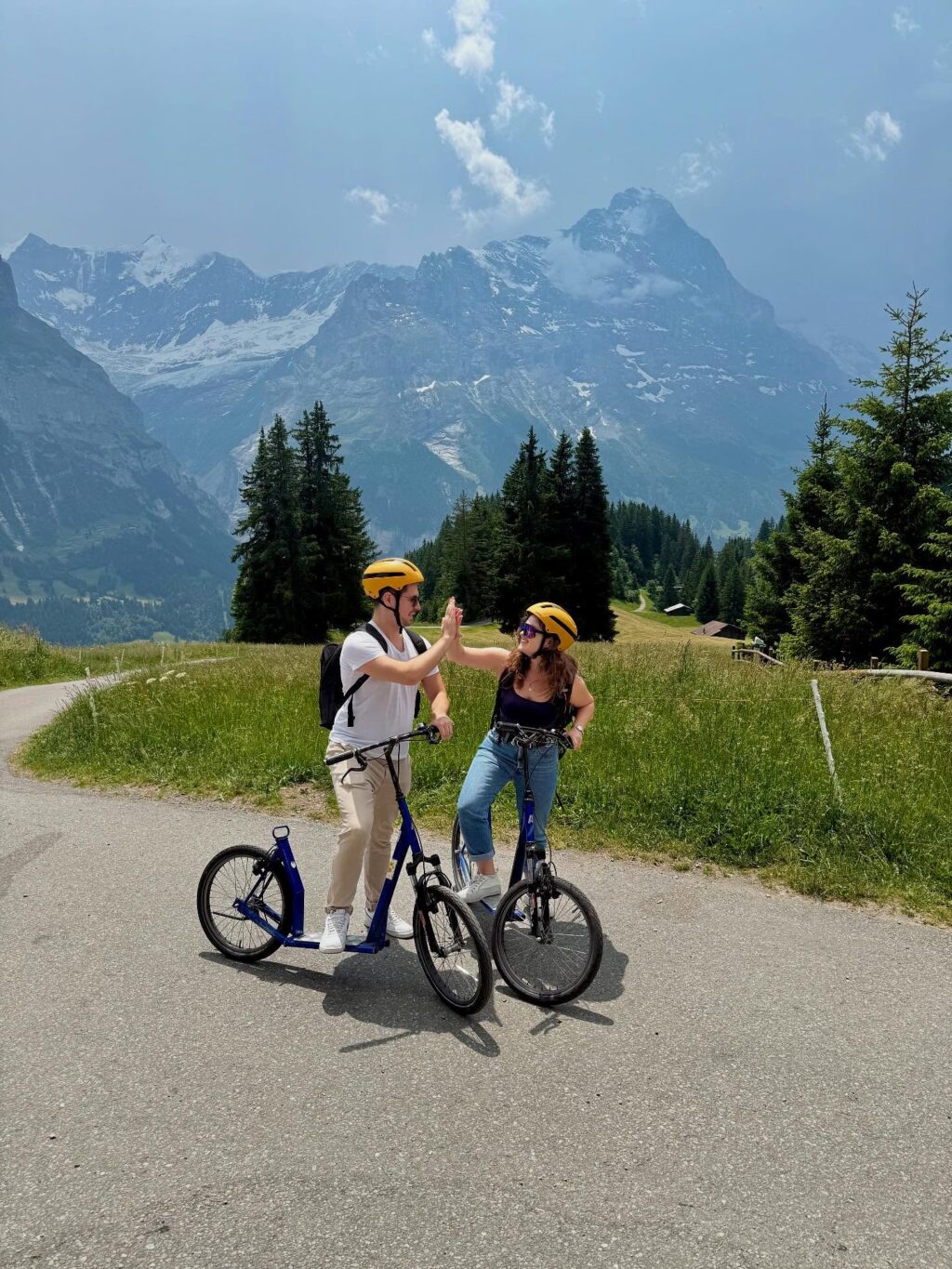 A dreamy day in the Swiss Mountains 🌞⛰️ #swissdreamescapes